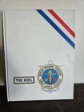 VTG 1976 The Keel Great Lakes IL Illinois RTC Co. 76-012  U.S.  Navy Yearbook.